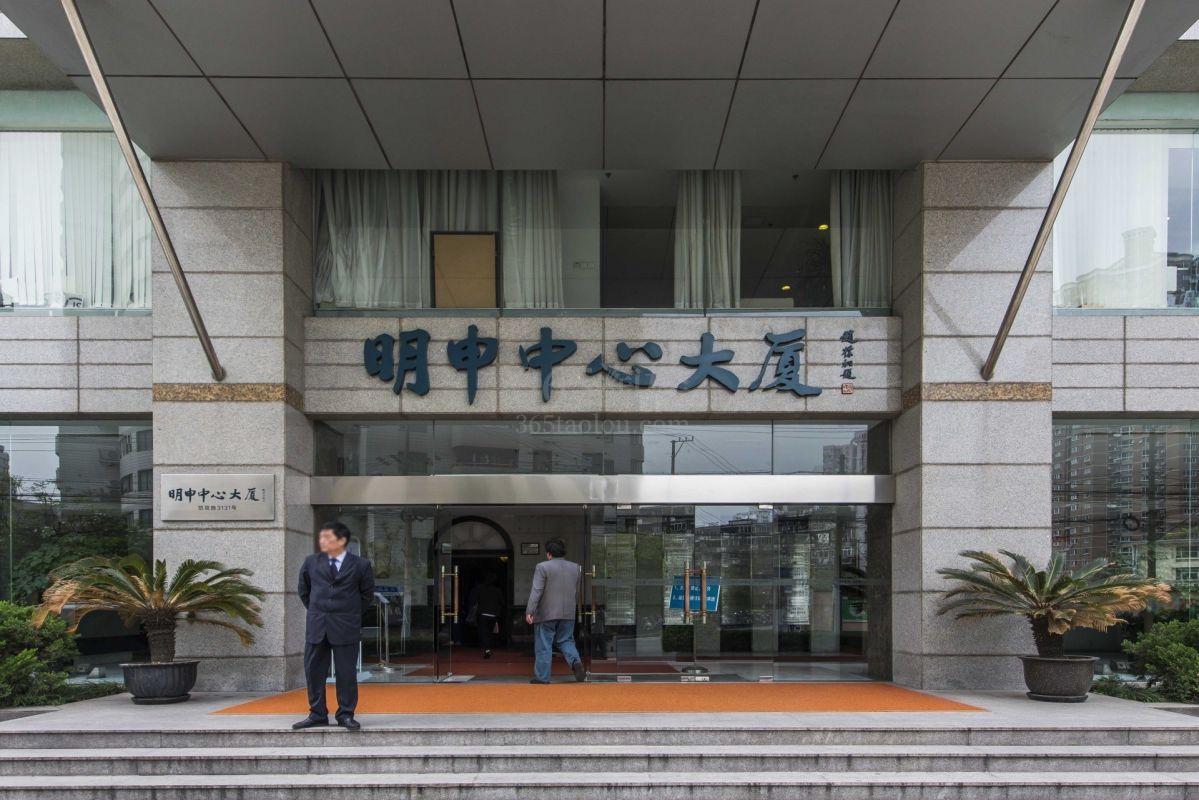 明申中心大厦大门