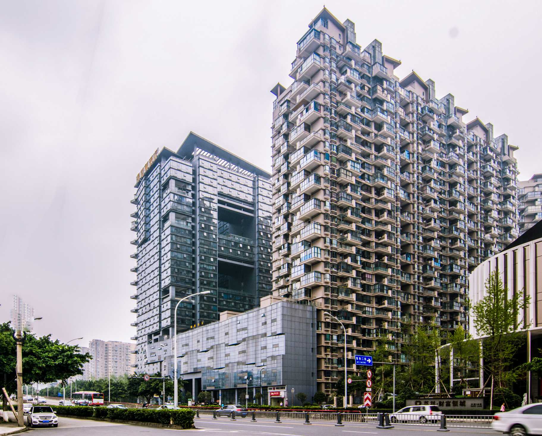 城市春天8号外立面