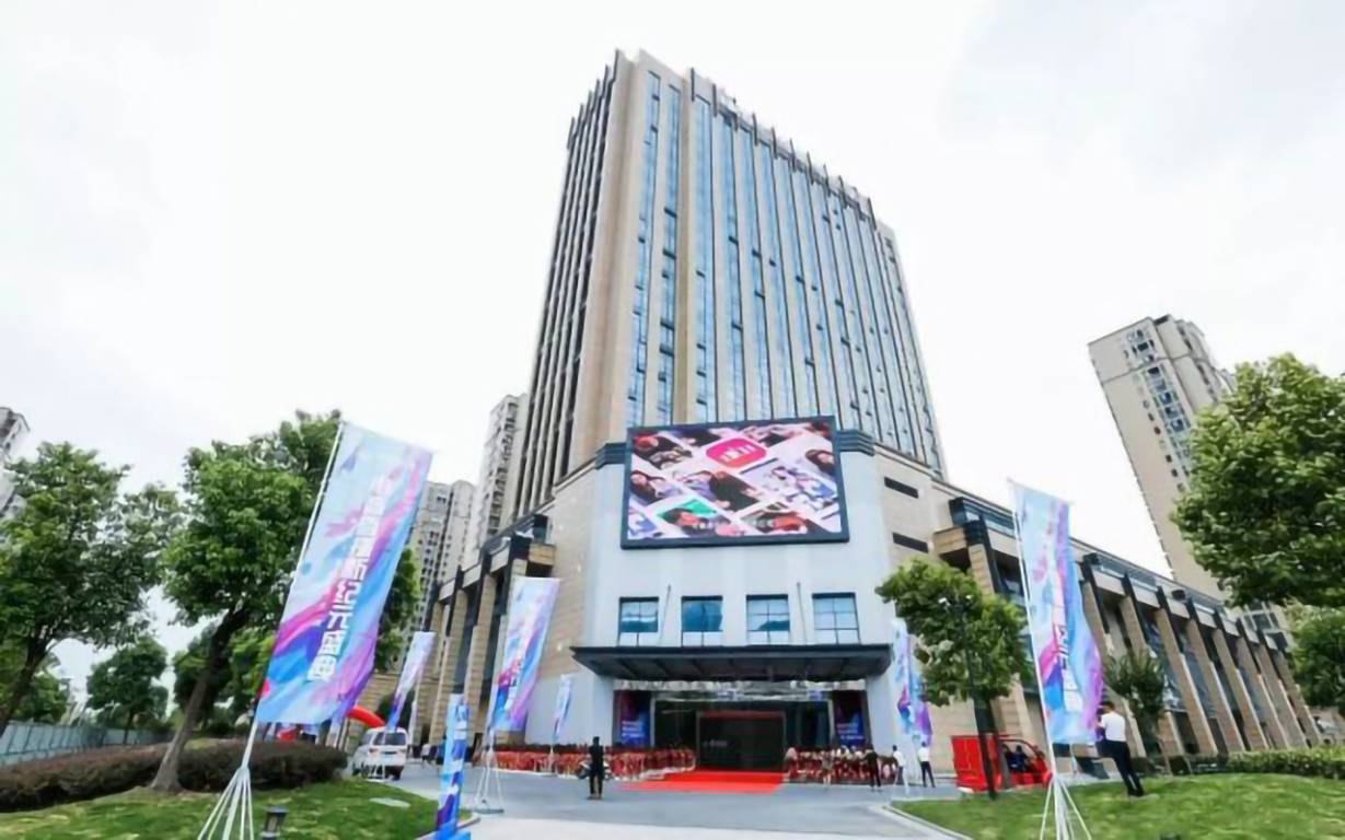 云创直播小镇外立面