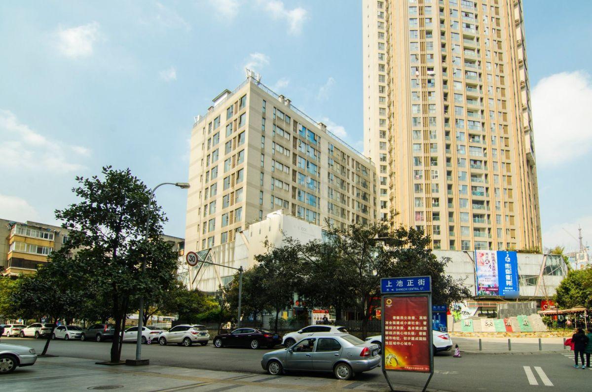 釜山国际城市公馆外立面