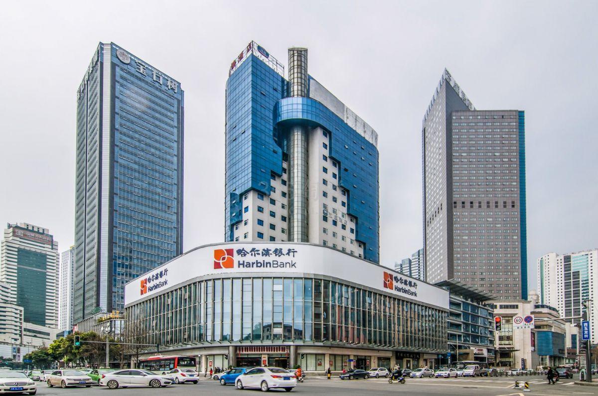 成都外贸大厦外立面