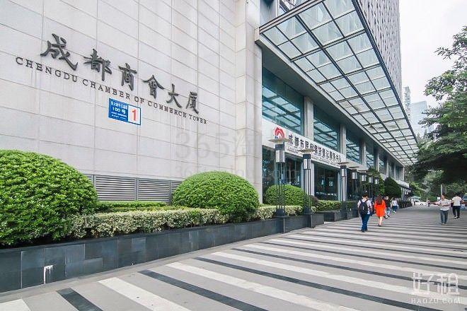 成都商会大厦大门