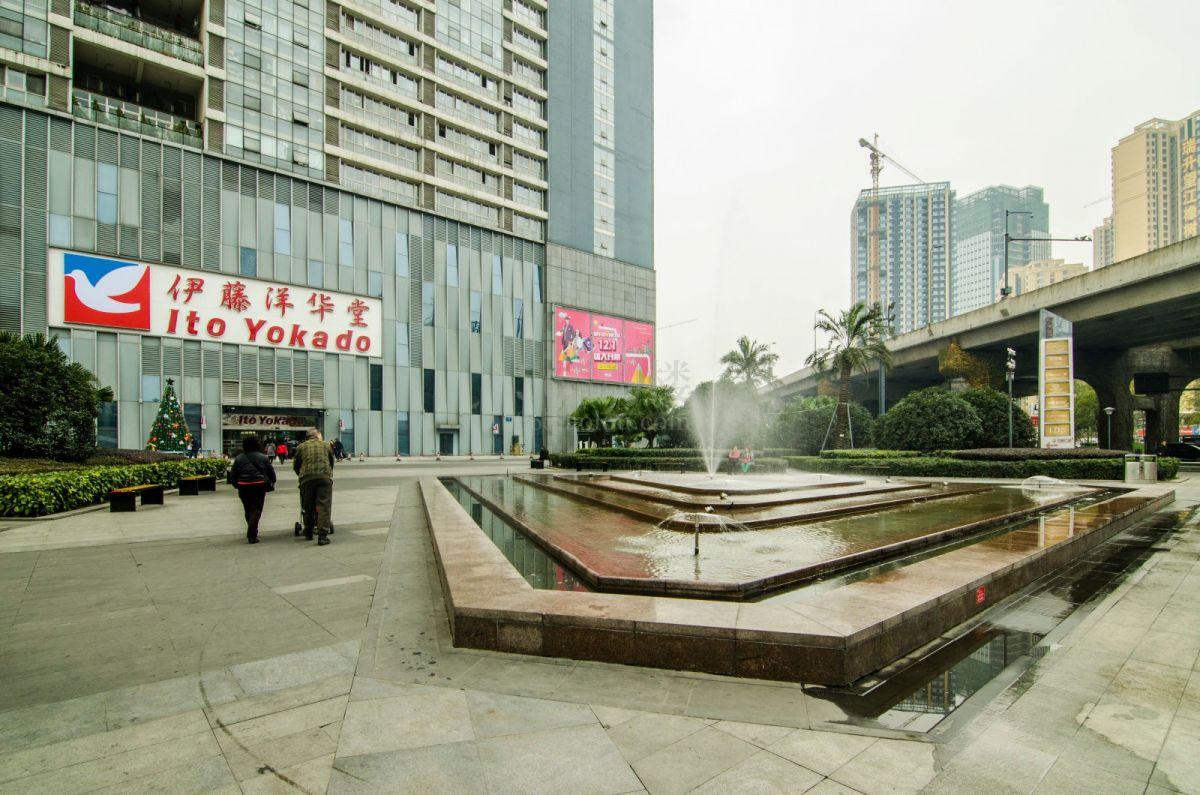 锦江万达广场周边环境