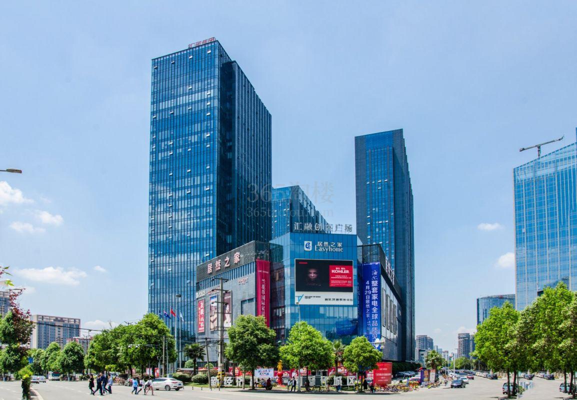 汇融国际外立面