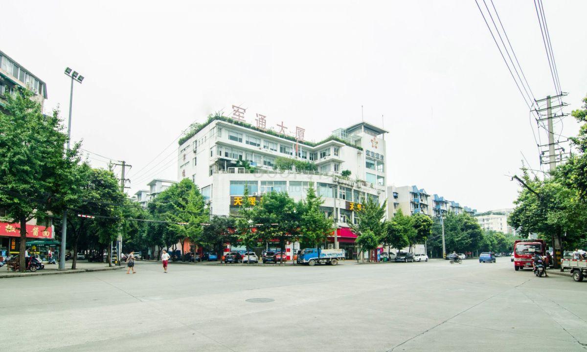 军通大厦外立面