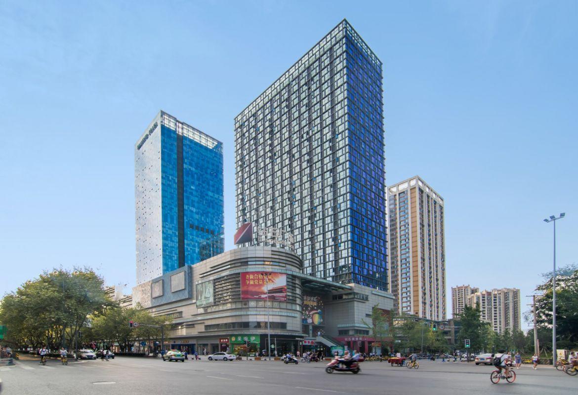 万科钻石广场外立面