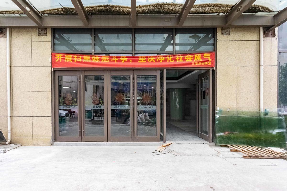 西湖广告大厦大门